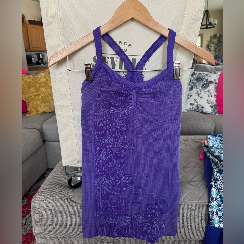 Athleta Vibrant Purple Tank Top